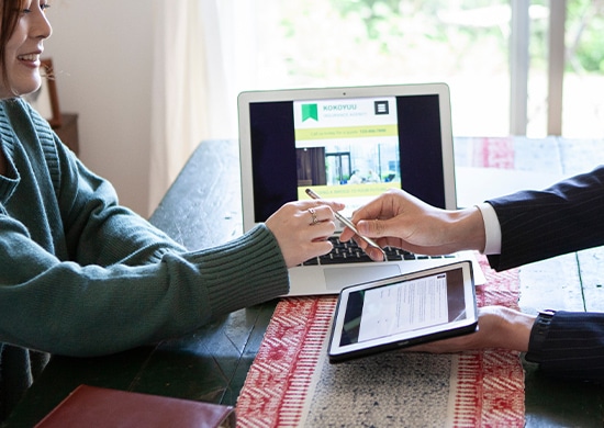 希望条件を丁寧にヒアリング